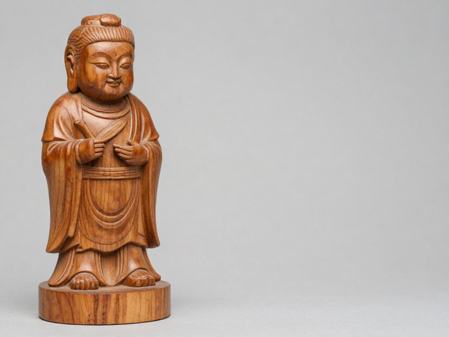 木雕摆件手工痕迹鲜明,了解作者工艺背景更懂价值