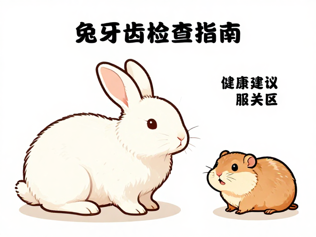 宠物兔子牙齿检查指南，含沙鼠护理误区与健康建议