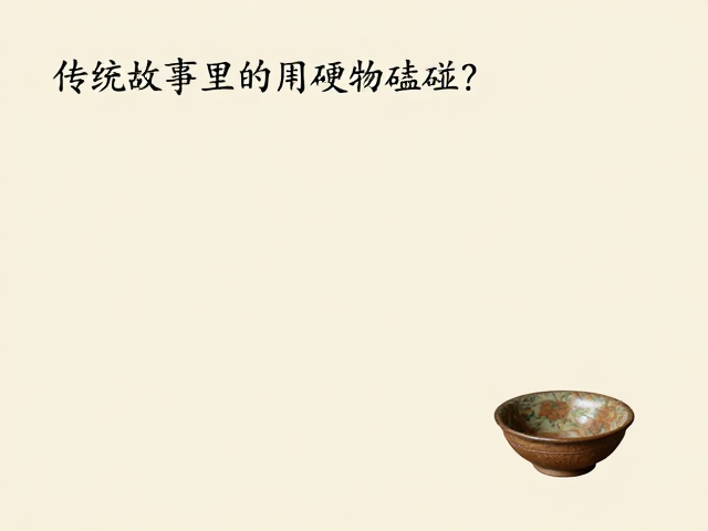 传统故事里的寓意,如何避免硬物磕碰?
