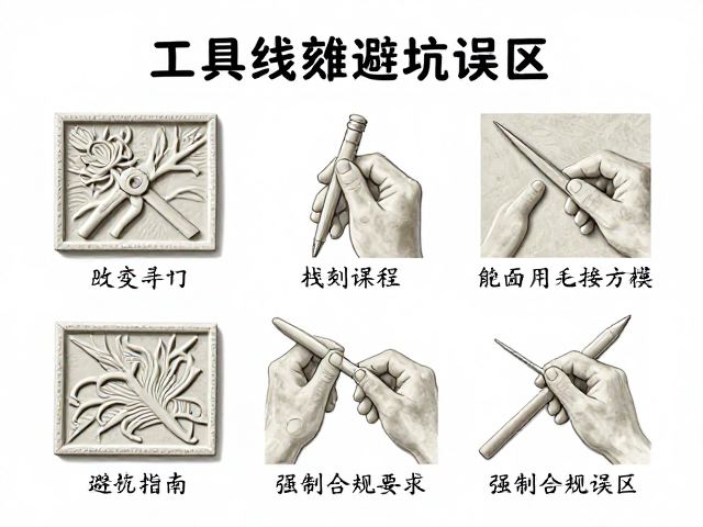 浅刻、浮雕、线刻入门教程,零基础掌握雕刻技法,附详细步骤与避坑指南