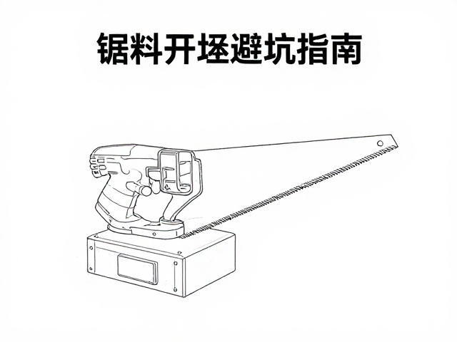 锯料开坯避坑指南,临摹简单摆件时的电动工具安全防护