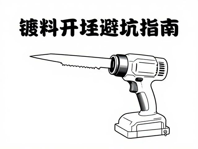 锯料开坯避坑指南,临摹简单摆件时的电动工具安全防护
