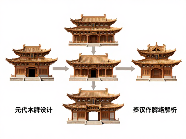 元代木雕与黄杨木精雕，秦汉建筑木作发展脉络解析