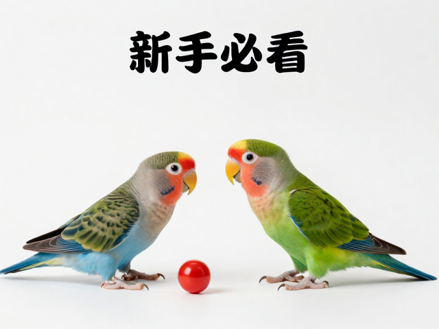 新手必看，用玩具互动帮小型鹦鹉建立信任