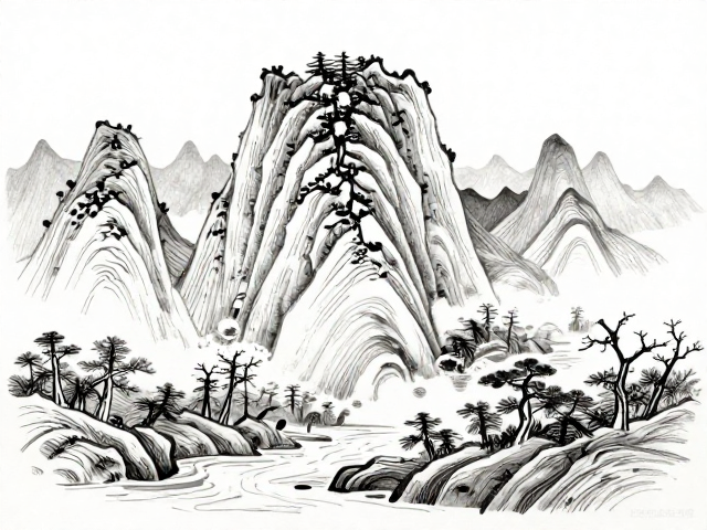 三角刀刻山水,细密工整的刀法如何呈现绝美景观?