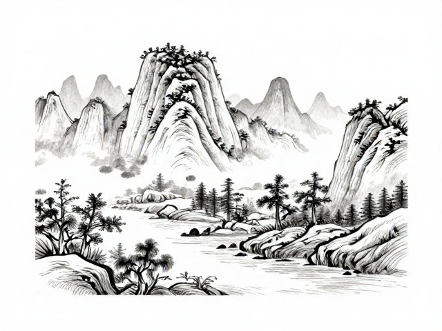 三角刀刻山水,细密工整的刀法如何呈现绝美景观?