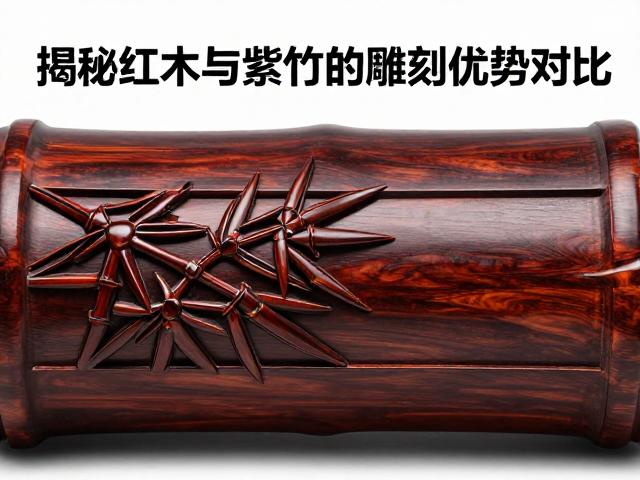 紫竹适合大型雕刻和浮雕吗?揭秘红木与紫竹的雕刻优势对比