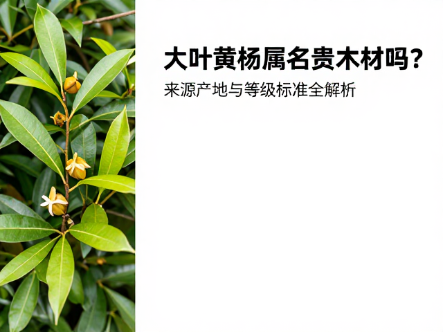 大叶黄杨属名贵木材吗?来源产地与等级标准全解析