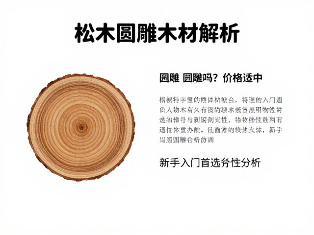 松木适合圆雕吗?价格适中,新手入门首选木材解析
