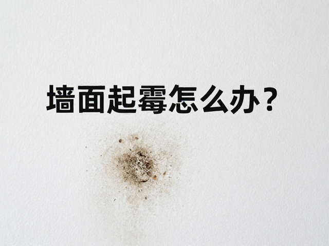 墙面起霉怎么办？发现霉斑及时处理，秋季防霉养护全攻略