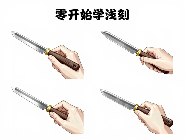 从零开始学浅刻，基础刀法解析与抛光工具推荐