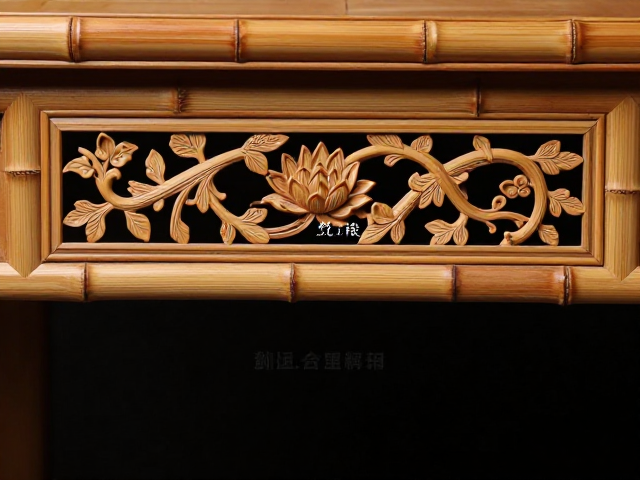 竹刻源流,家具雕饰透雕层次增强技法解析