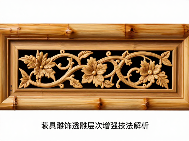 竹刻源流,家具雕饰透雕层次增强技法解析