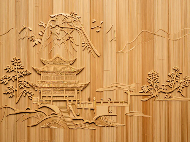 周颢竹刻赏析,嘉定竹刻文人气韵中的山水楼阁意境