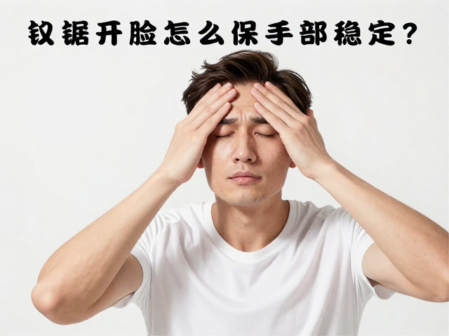 线锯开脸怎么保持手部稳定？新手避坑指南与技巧分享
