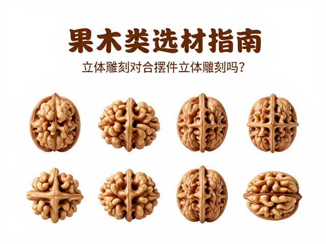 科檀、核桃木适合摆件立体雕刻吗?果木类选材指南
