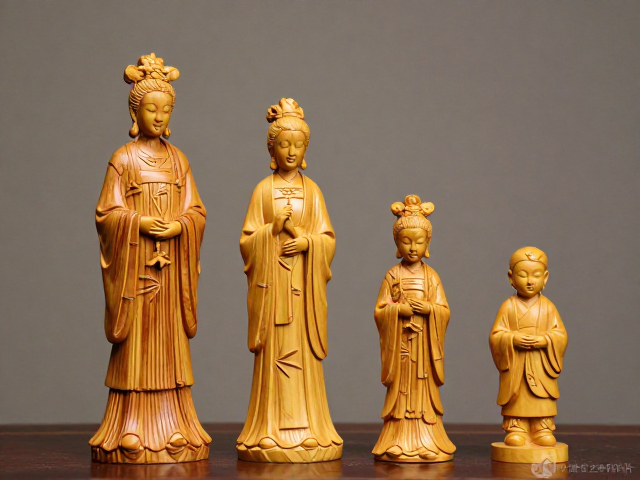 金丝楠、湘妃竹、黄杨木适合人物与小件圆雕,材质特性与雕刻技法全解析