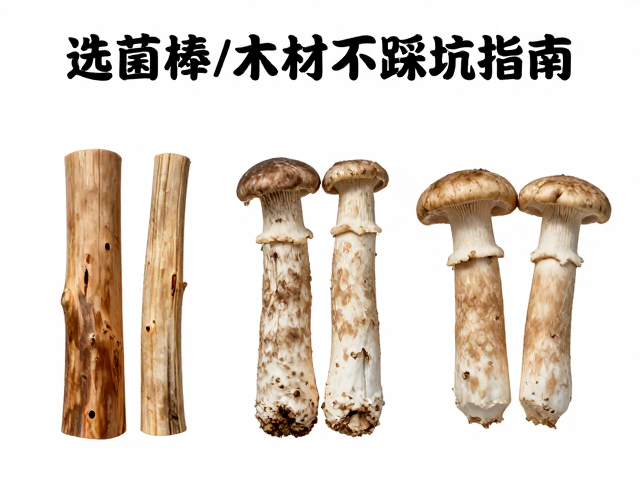 松木、杂木、椴木区别,选菌棒/木材不踩坑指南