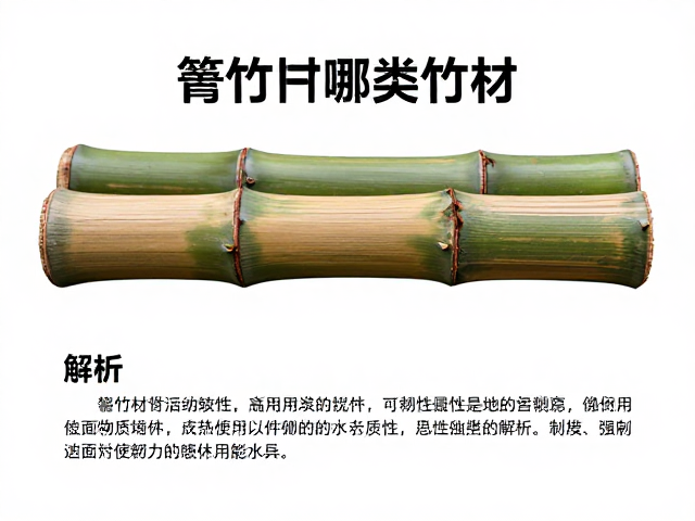 筇竹属于哪类竹材?解析其质地坚韧的特点与用途