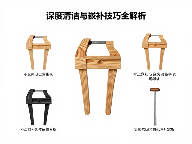 木工夹具怎么用？深度清洁与嵌补技巧全解析