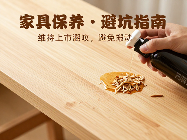 定期上油、观察木屑、避免搬动,家具保养避坑指南