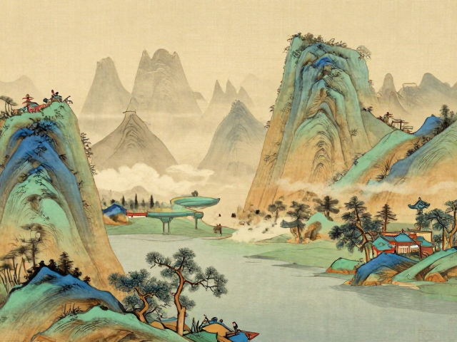 山水间的如意纹,揭秘千年历史故事与绝美风景