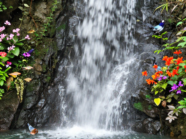 高山流水间的对称美学,花鸟鱼虫摄影构图指南