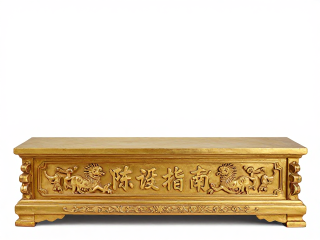 金漆木雕摆件陈设指南,雕刻台选购与艺术鉴赏