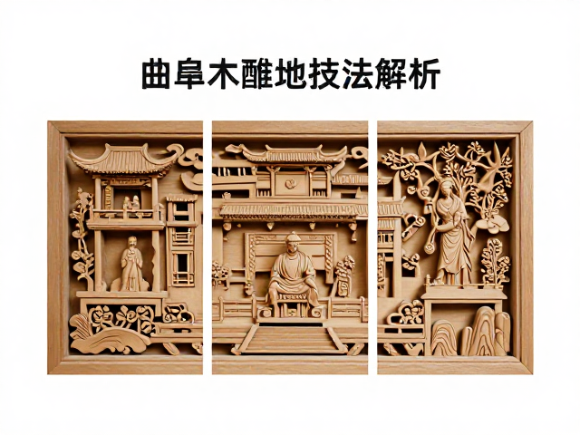 曲阜木雕起地技法解析,层次丰富,尽显非遗匠心之美