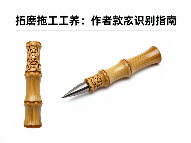 竹雕手把件打磨抛光工具推荐及作者款识识别指南