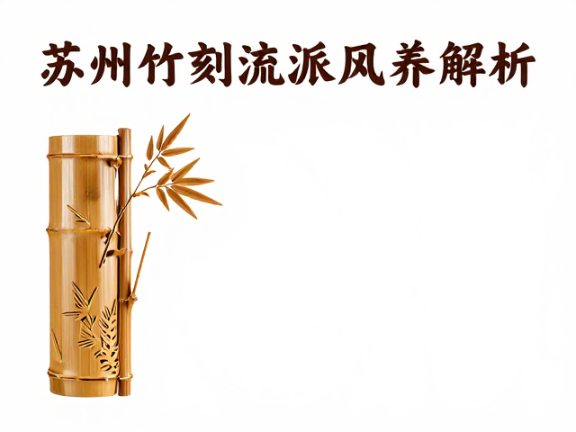 苏州竹刻流派风格解析,保持通风防潮的收藏保养秘籍