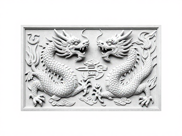 龙凤瑞兽浮雕起稿打样技巧,传统工艺与现代审美的融合之道