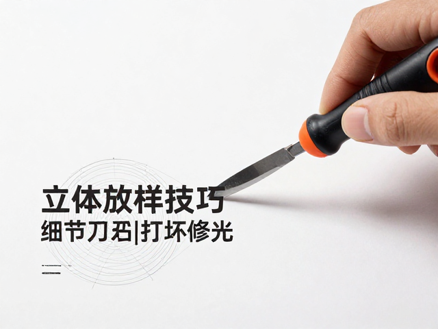 立体放样技巧,细节刀具处理与打坯修光无缝衔接指南