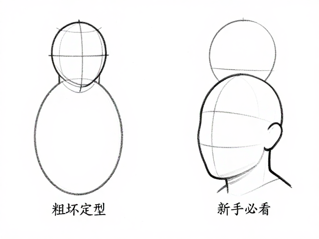 画稿放样与轮廓概括,粗坯定型核心技巧,新手必看