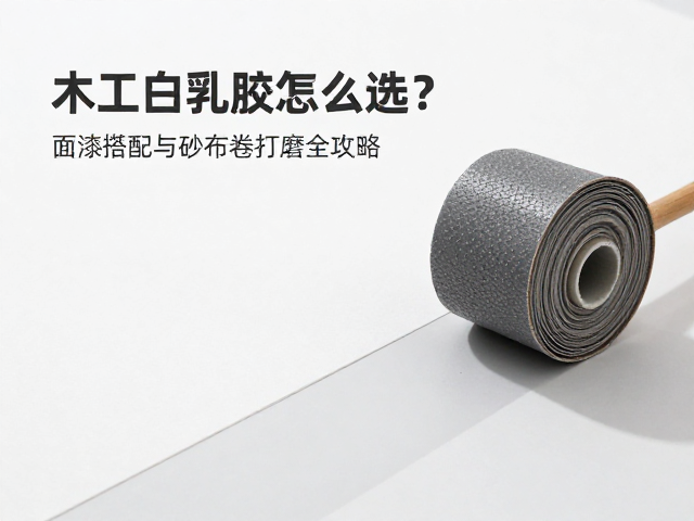 木工白乳胶怎么选?面漆搭配与砂布卷打磨全攻略