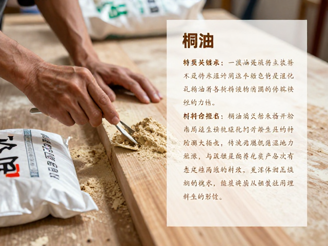 桐油与袋装木粉处理坯料拼接,传统工艺优化与防潮加固指南