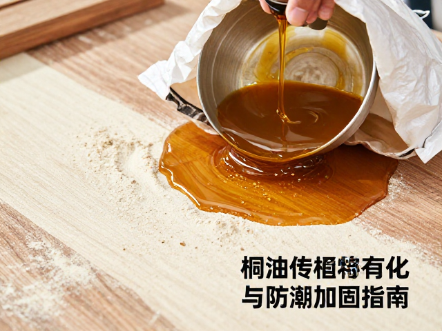 桐油与袋装木粉处理坯料拼接,传统工艺优化与防潮加固指南