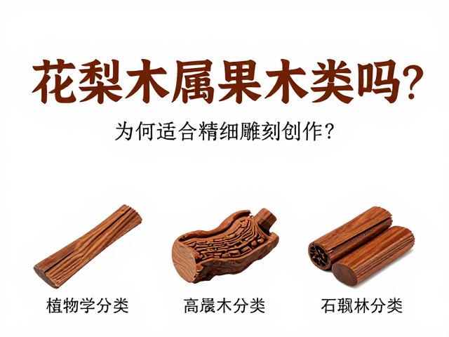 花梨木属果木类吗？为何适合精细雕刻创作？