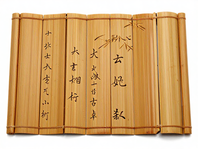 湘妃竹竹简刻字与竹筒浅浮雕工艺,传承非遗文化之美