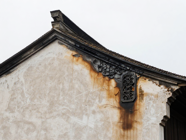 传统建筑烧痕修复,材料相容性关键与无痕修复技术解析