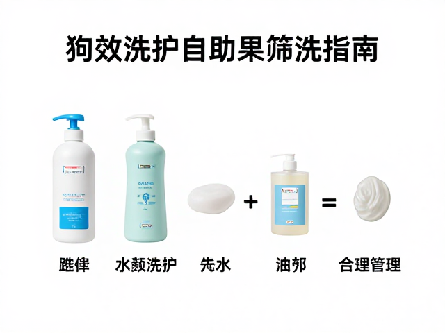 家庭狗狗零基础自助洗护,选对专用产品与水温调节指南
