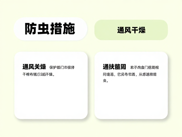 防虫措施,保持通风干燥,干棉布轻拭养护指南