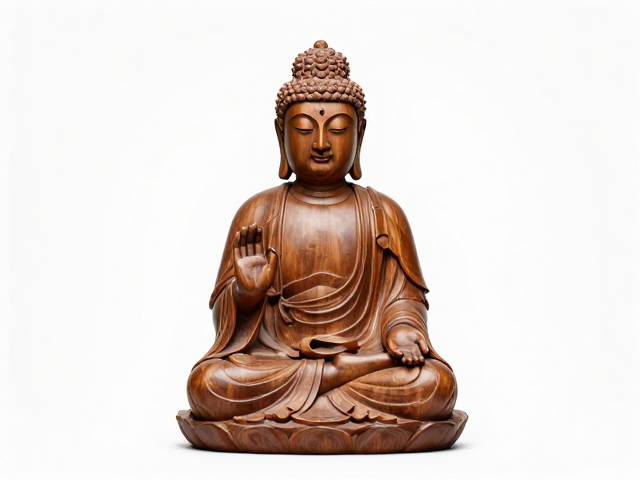 漆雕佛教造像,如何通过木性纹理读懂匠心与禅意