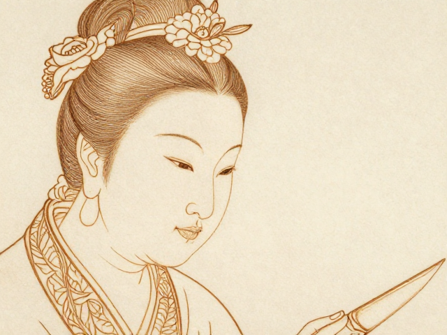 留青薄意人物面部与花叶细刻临摹技法解析