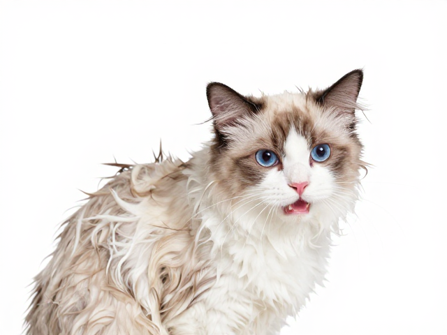 猫咪洗澡后应激起毛结？新手美容避坑指南