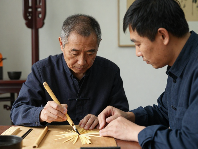 梅兰竹菊木之温润厚重,师徒口传心授,揭秘非遗技艺传承与匠心