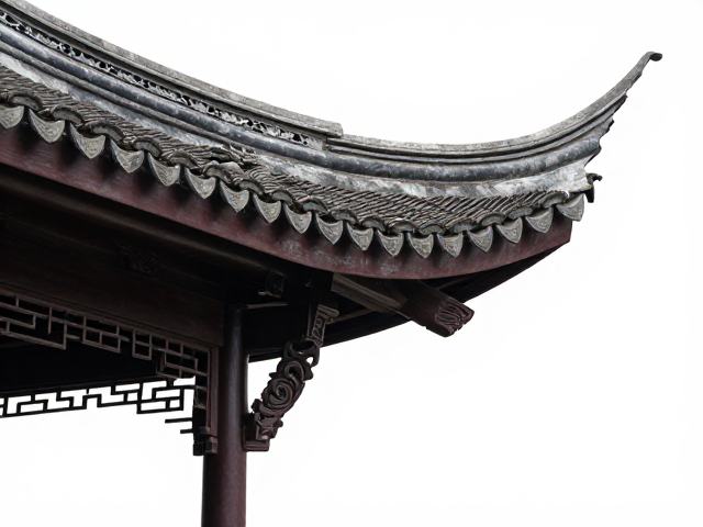 园林廊檐装饰构件尺寸精准,龙凤呈祥雕艺尽显匠心