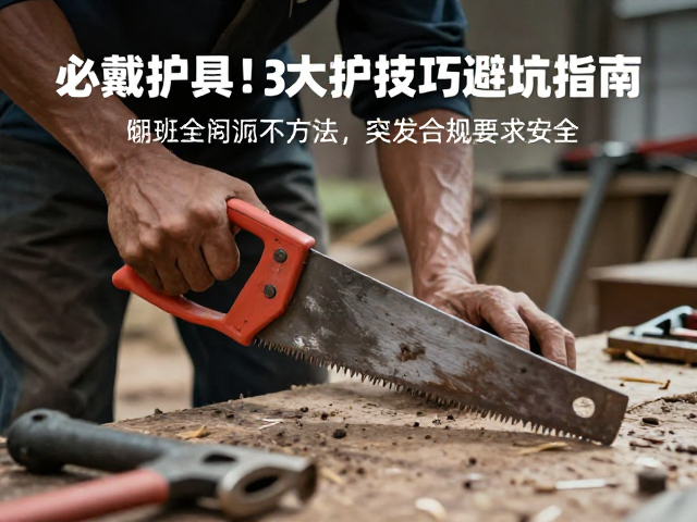 手锯铲刀作业必戴护具!3大防护技巧避坑指南