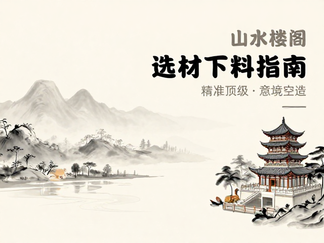 山水楼阁选材下料指南,精准控制湿度,打造顶级意境空间