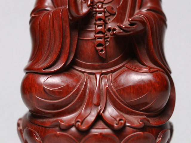 木雕摆件擦色做色工艺,打造漆面光泽温润质感